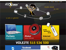 Tablet Screenshot of flextron.cz